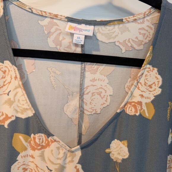 Beautiful Floral LuLaRoe Shelby NWOT - Picture 5 of 11